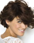 short brunette hair