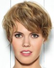 earlobe revealing haircut