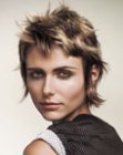 fancy short haircut
