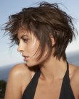 bed head look