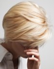 short blonde hair