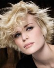 ruffled look for a bob
