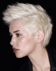 punky haircut
