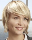 smooth short hairstyle
