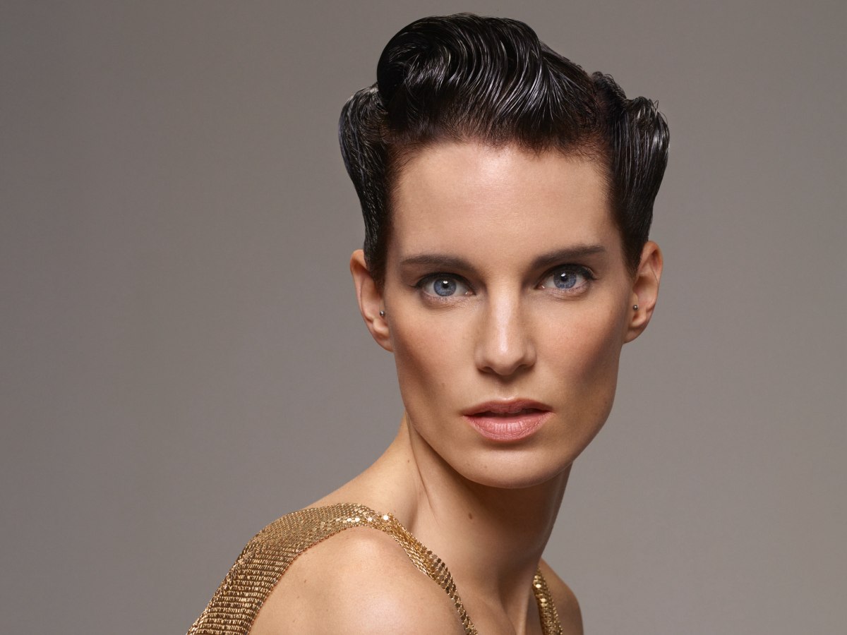 Wet look Style For Short Curly Or Wavy Hair Wet look Style For Short Curly Or Wavy Hair