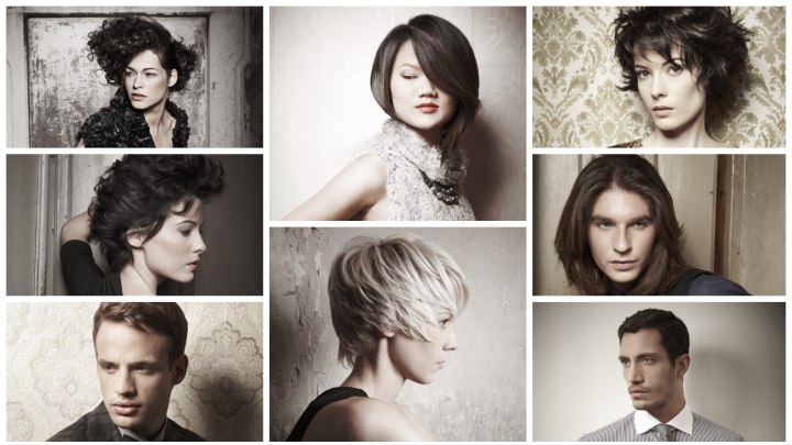 Fashion hairstyles for men and women