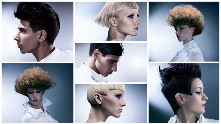 Hairstyles inspired by modernism