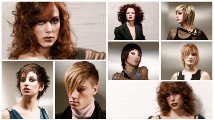 Stunning hairstyles for men and women