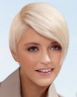 Professional and easy to style short haircut for women