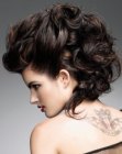 pinned up curls
