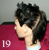 Inverted bob  - Cuting the back section