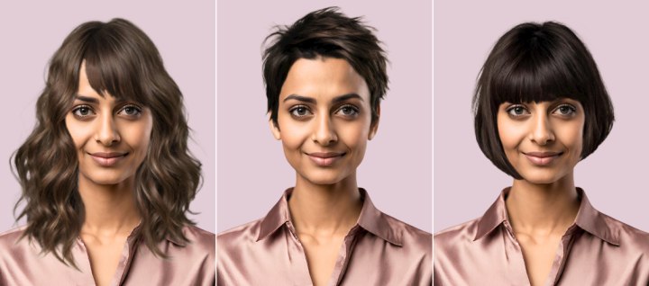 Try hairstyles app for Indian women