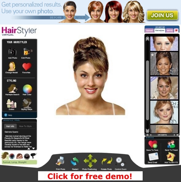 virtual hairstyler for prom hairstyles