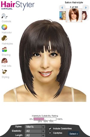 antonia toya carter hairstyles. virtual hairstyles