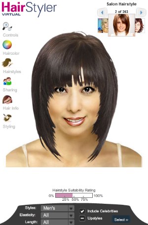 868mam Virtual Hairstyle Finder