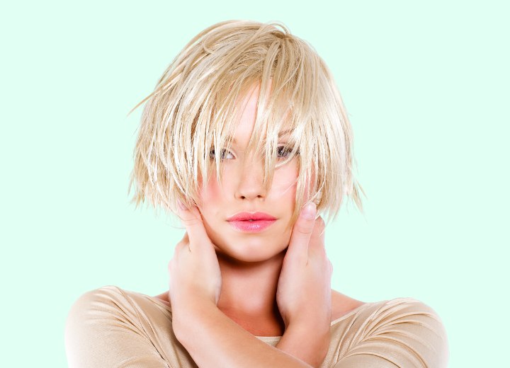 Blonde hair care