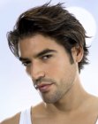 corte de cabelo moderno masculino