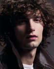boy with curls