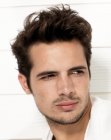 point cut hair style for men