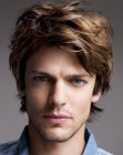 choppy male haircut
