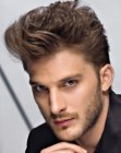 modern male haircut