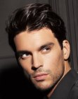 Прическа на Fabien Provost и Alexandrine Piel Fabien Provost и Alexandrine Piel
