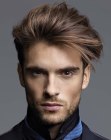 hair for fashionable men