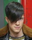 Picture of man hairstyle with fringe