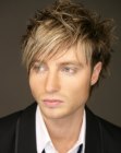 urban look male hairstyle
