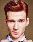 Clean cut for men with red hair