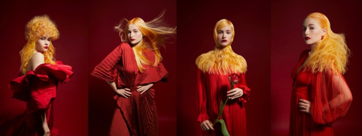 Susanne Forobosko - Long haircuts for red hair