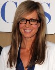 Allison Janney with long hair