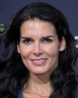 Angie Harmon long hairstyle