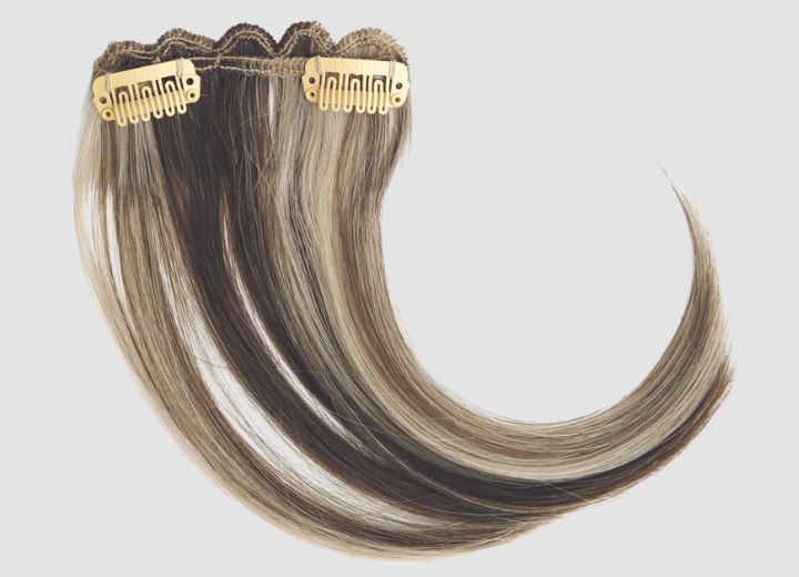 Hair extensions for bangs