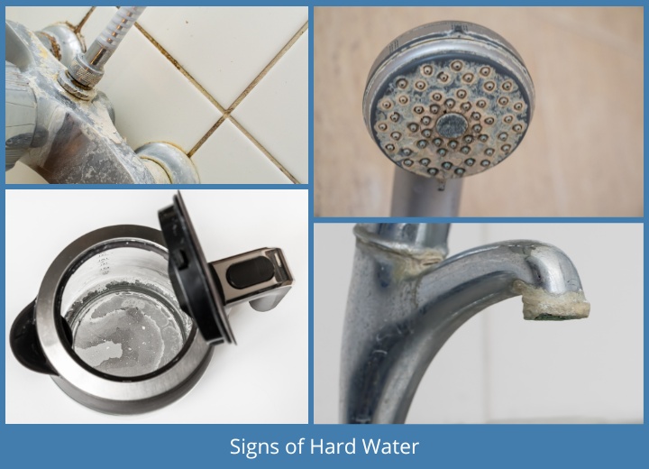 Signs of hard water