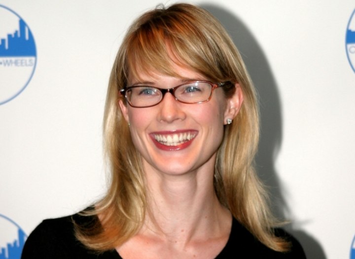 Low-fuss long hairstyle - Stephanie March