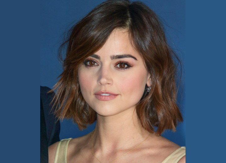 Jenna Coleman's bob hairstyle