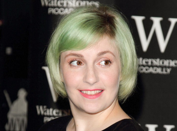 Lena Dunham hair