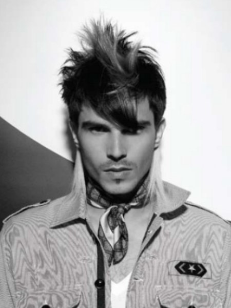Pliable paste hair styling for men
