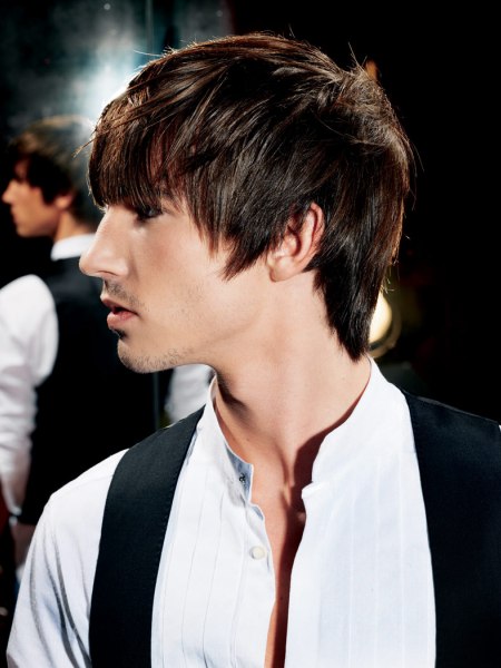 Pixie cut for men