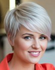 Romantic pixie cut