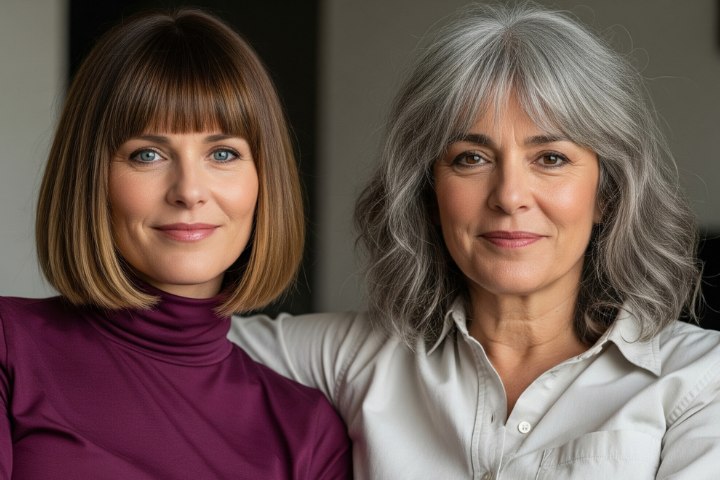 Hairstyles for older women