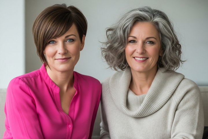 Hairstyles for mature women