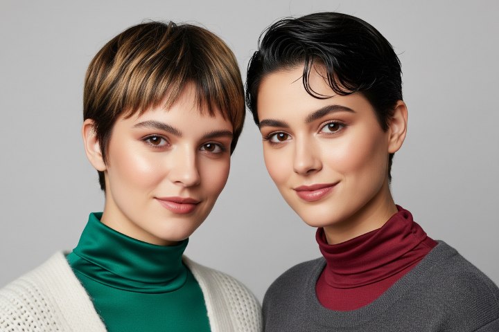 Pixie cuts