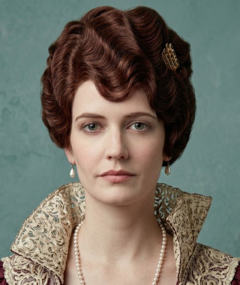 Elegant 1914 updo