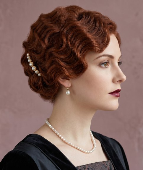 Bob-inspired updo
