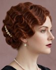 Updo, inspired by a bob