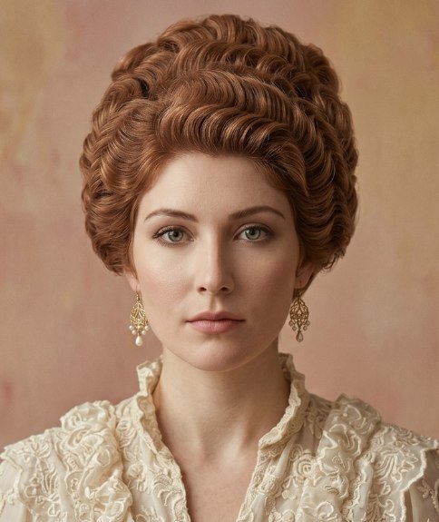 Impressive 1915 updo