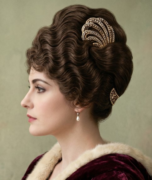 Spectacular 1910s era updo