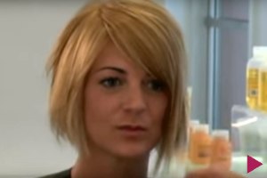 How to cut a Victoria Beckham bob